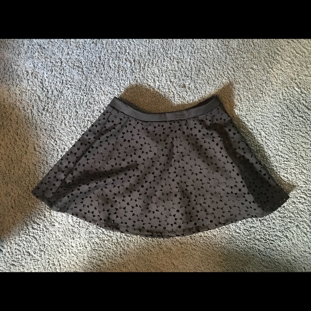 Black Skater Skirt